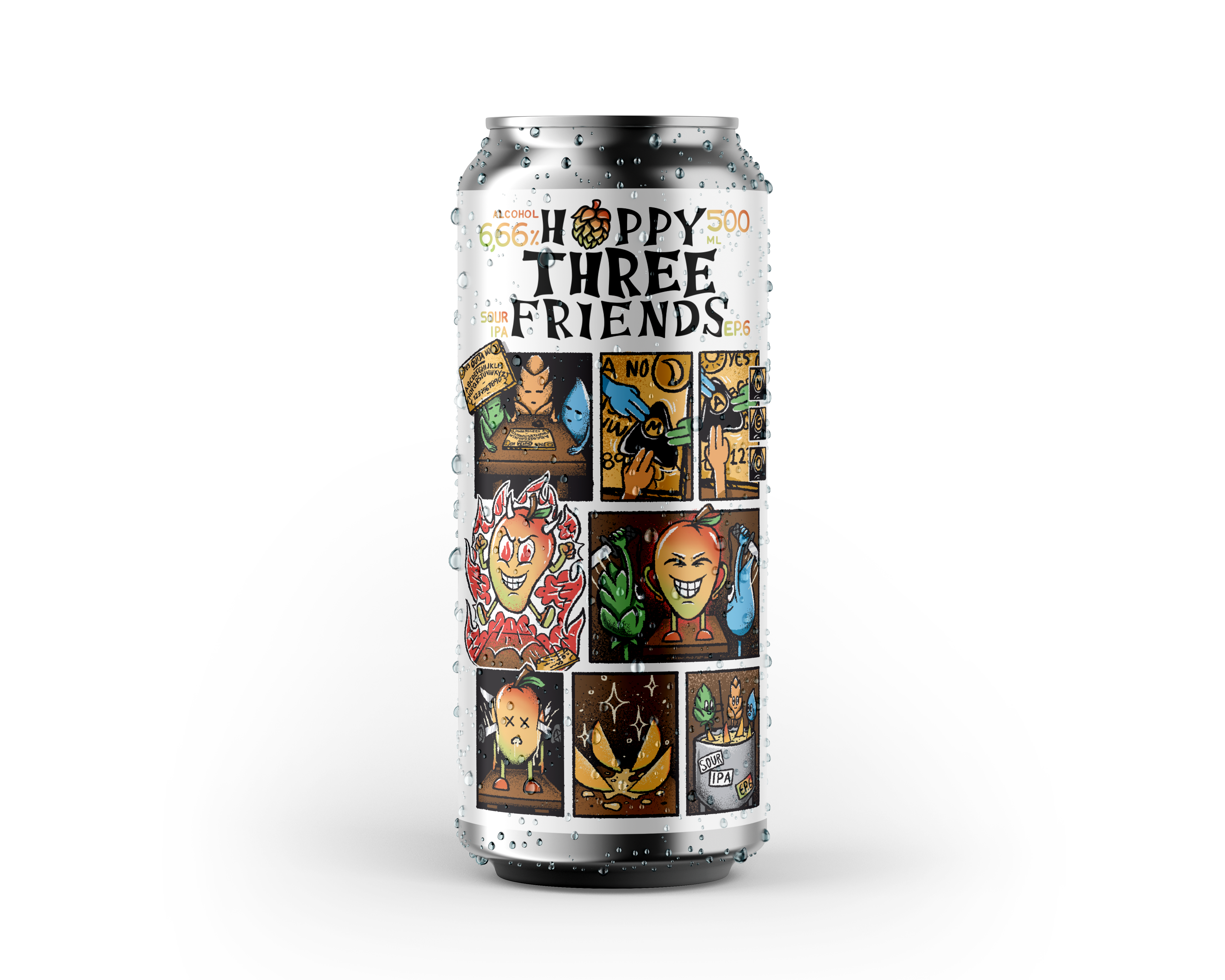 Hoppy Three Friends ep6 Sour IPA